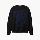 Woodbird Mens Cane Wobble Sweatshirt Black