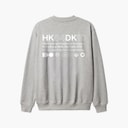 Woodbird Mens Cane HKDK Sweatshirt Grey Melange