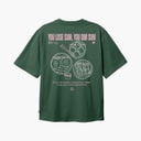 Woodbird Mens Baine Dim Sum T-Shirt Dark Green