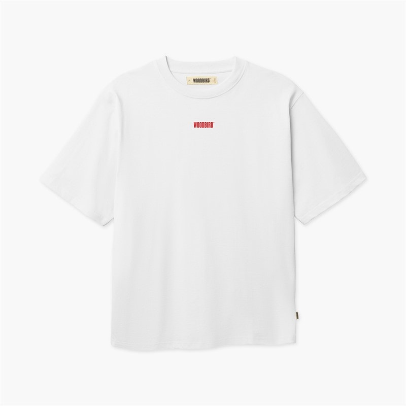 Woodbird Mens Baine T-Shirt White - Image 2
