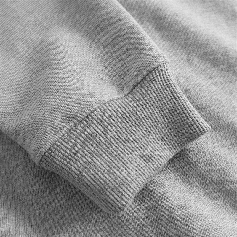 Woodbird Mens Cane Truck Crew Neck Sweatshirt Light Grey Melange - Image 4