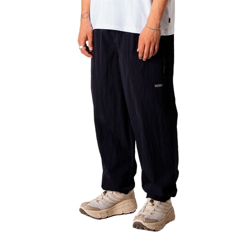 Woodbird Mens Noul Tech Trousers Black - Image 1