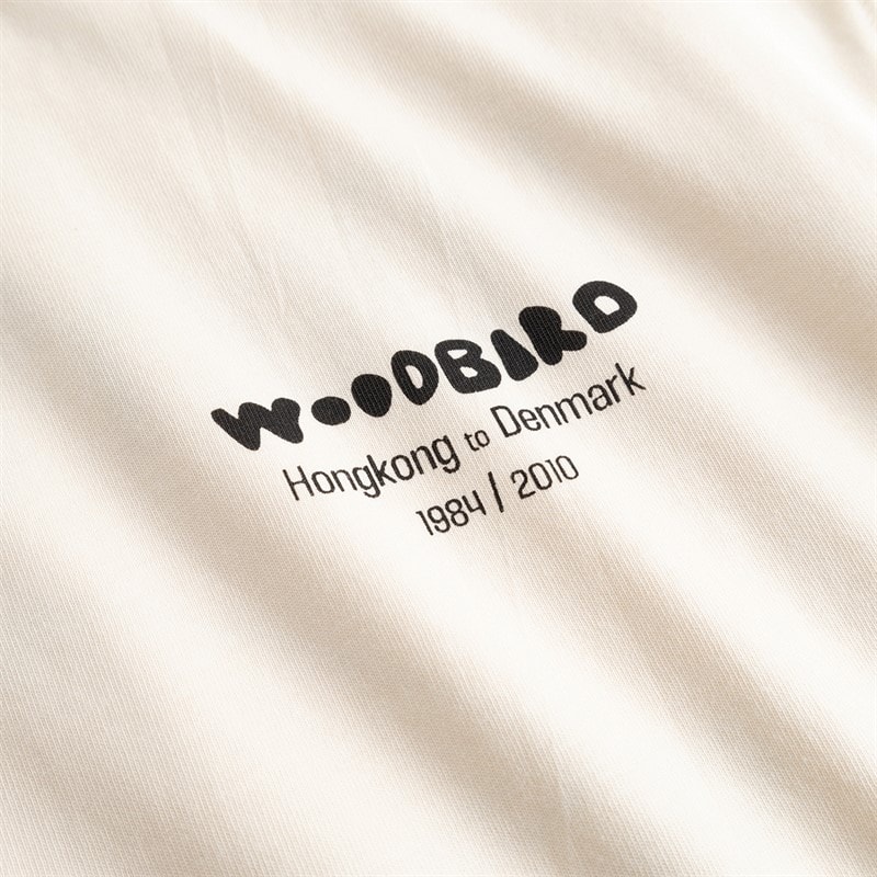 Woodbird Mens Baine Wok T-Shirt Off White - Image 4