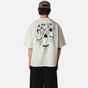 Woodbird Mens Beam Suma T-Shirt Off White