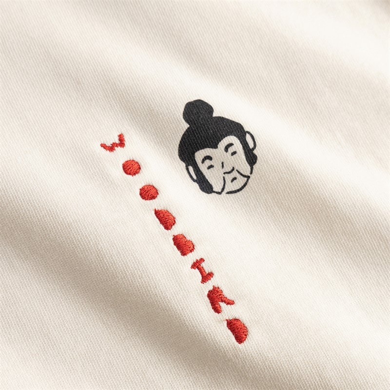 Woodbird Mens Beam Suma T-Shirt Off White - Image 4