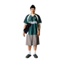 Woodbird Mens Taka Short Sleeve Polo Shirt Pine Green