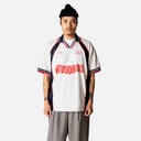 Woodbird Mens Taka Short Sleeve Polo Shirt Off White