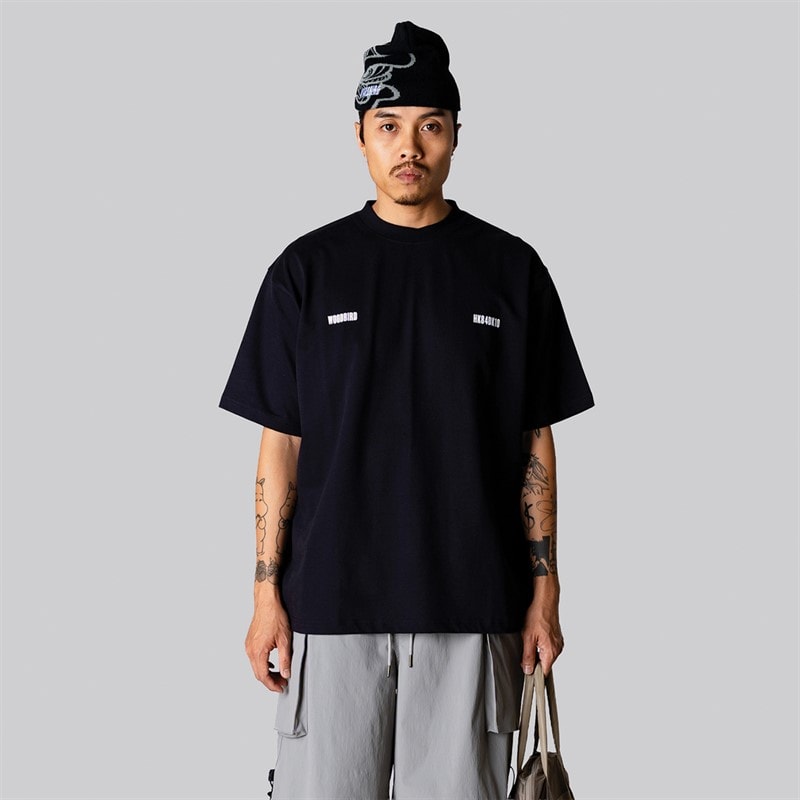 Woodbird Mens Baine Zilla T-Shirt Black - Image 2