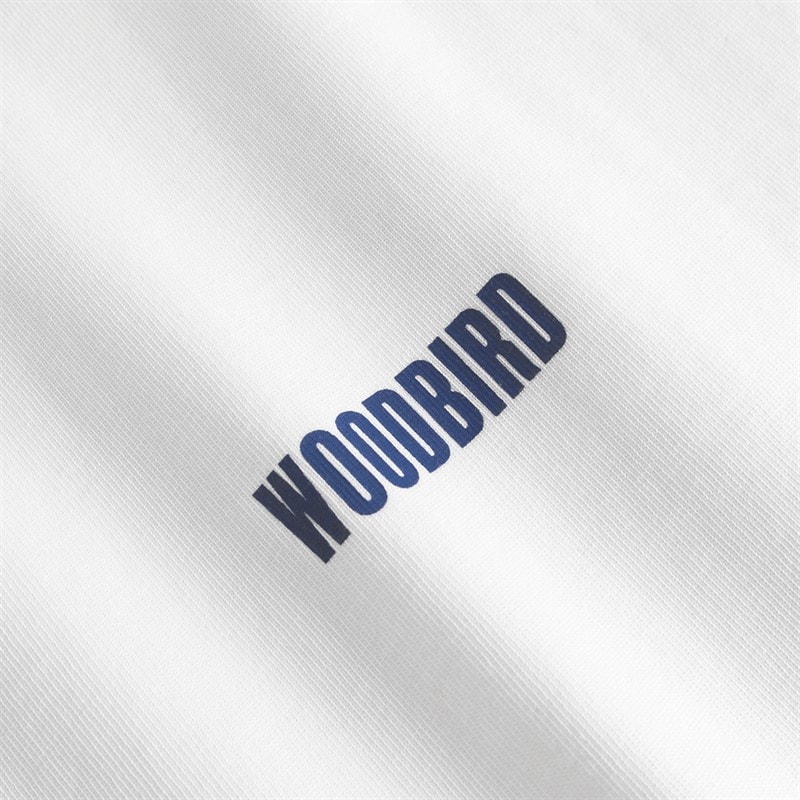 Woodbird Mens Baine Zilla T-Shirt White - Image 4