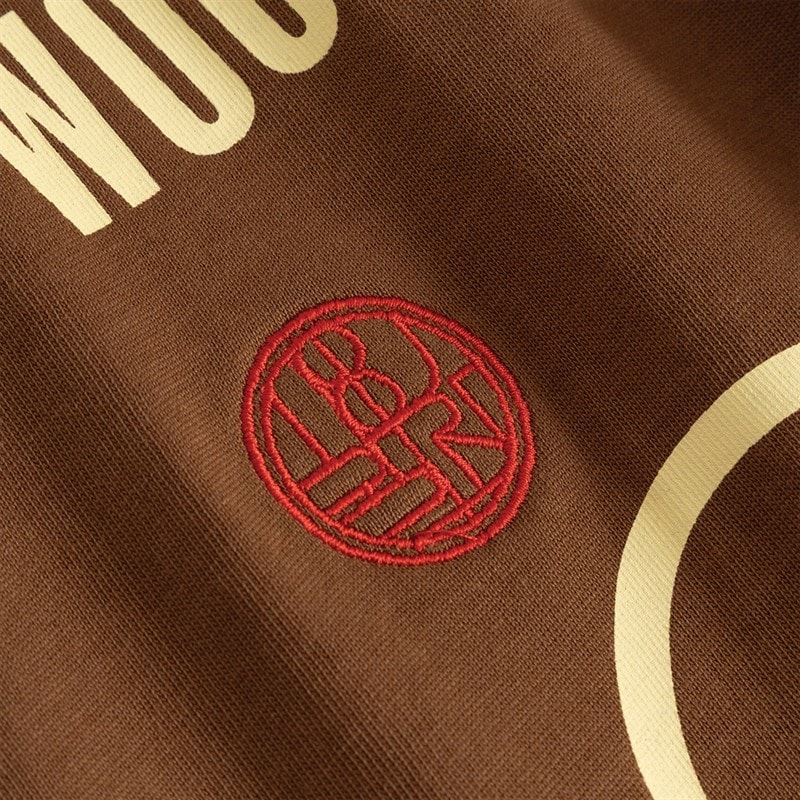 Woodbird Mens Beam Lion T-Shirt Mid Brown - Image 4