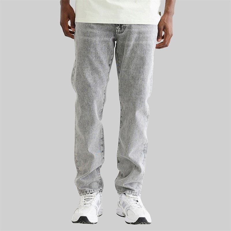 Woodbird Mens Doc Regular Tapered Jeans Grey - Image 1