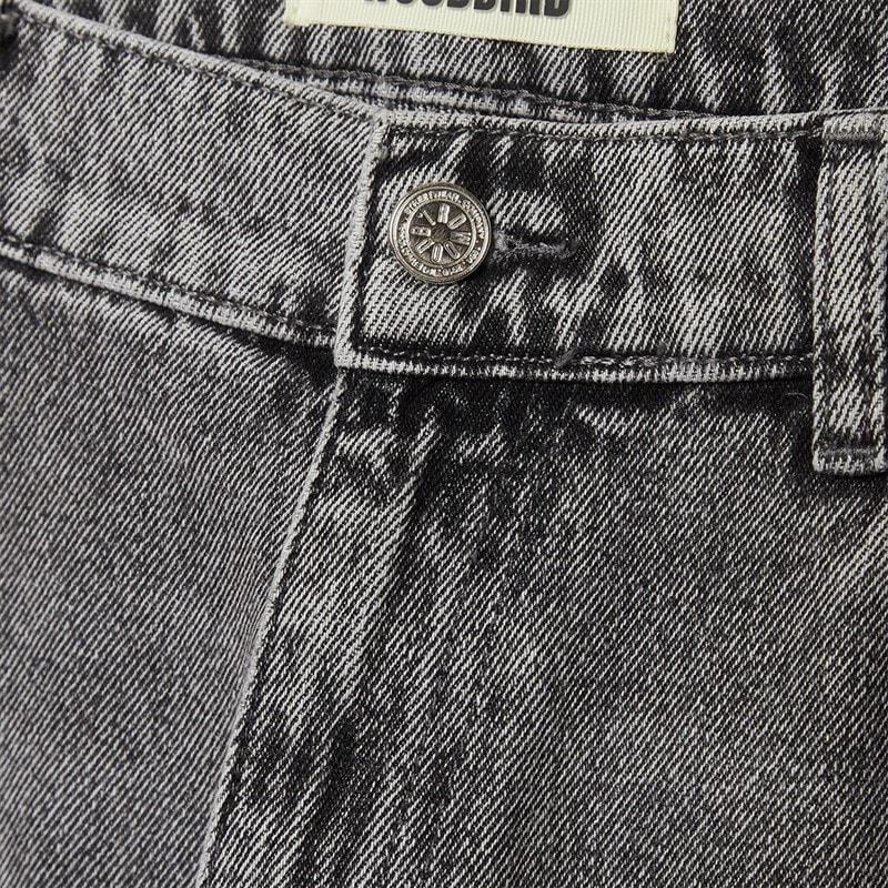 Woodbird Mens Doc Regular Tapered Jeans Grey - Image 4