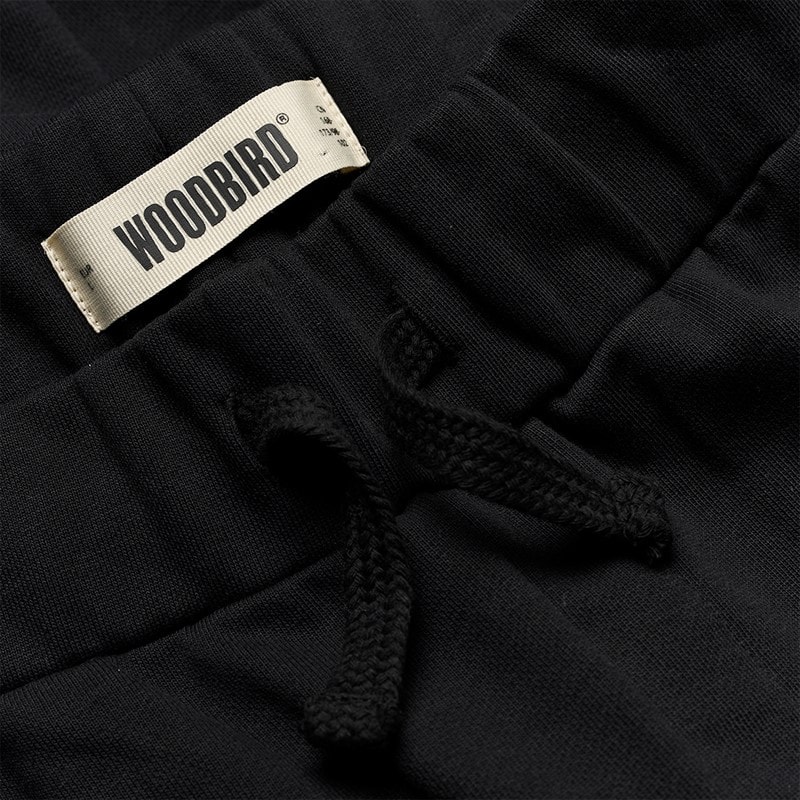Woodbird Mens Base Joggers Black - Image 3