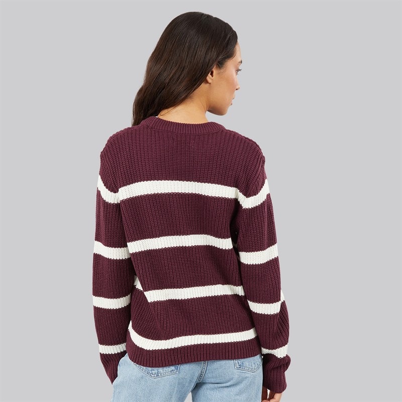 JJ REBEL Womens Jasmine Knit Crew Neck Fig - Image 2
