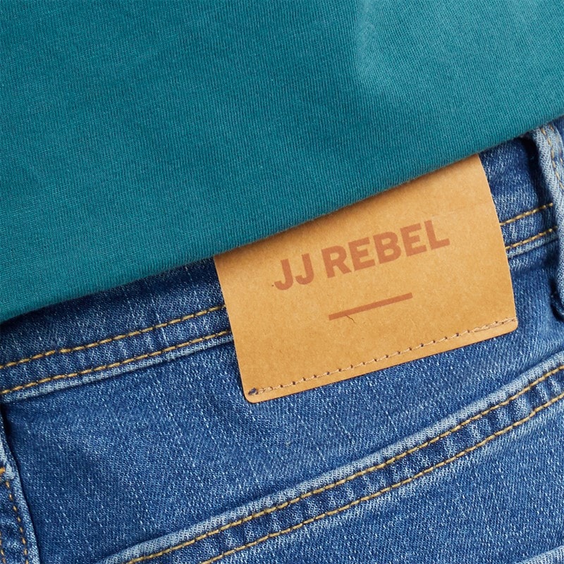 JJ REBEL Boys Noah Regular Fit Jeans Mid Blue - Image 3