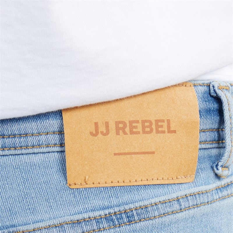 JJ REBEL Boys Noah Regular Fit Jeans Light Blue - Image 3