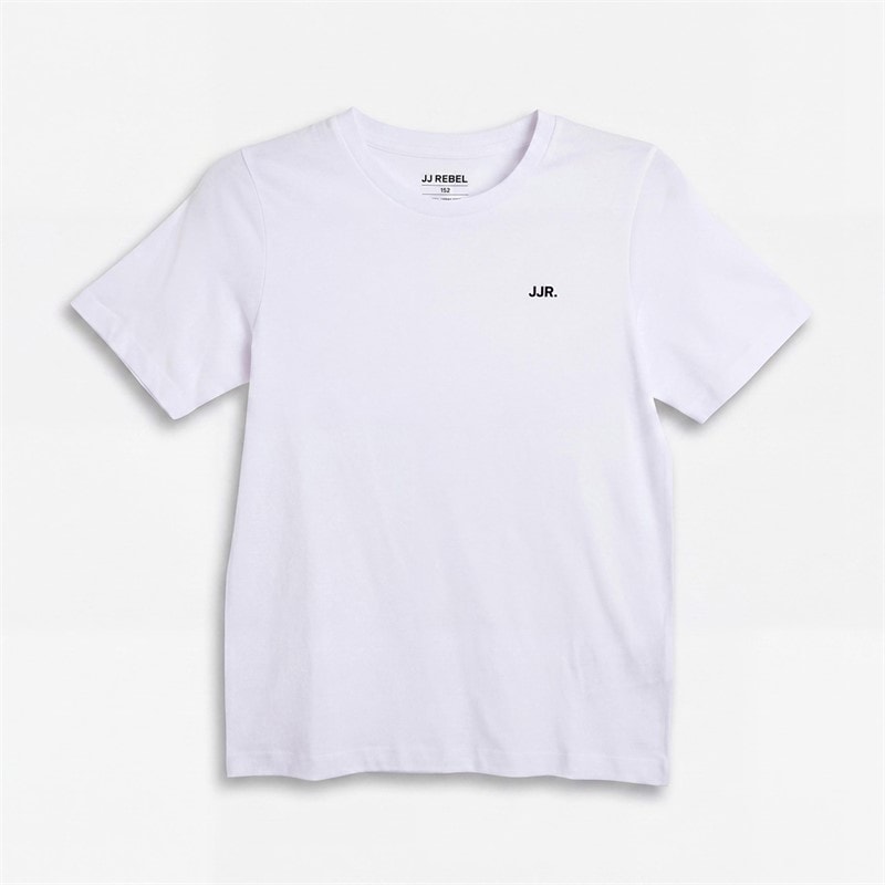 JJ REBEL Boys Three Pack T-Shirts Black/White/Vintage Indigo - Image 2