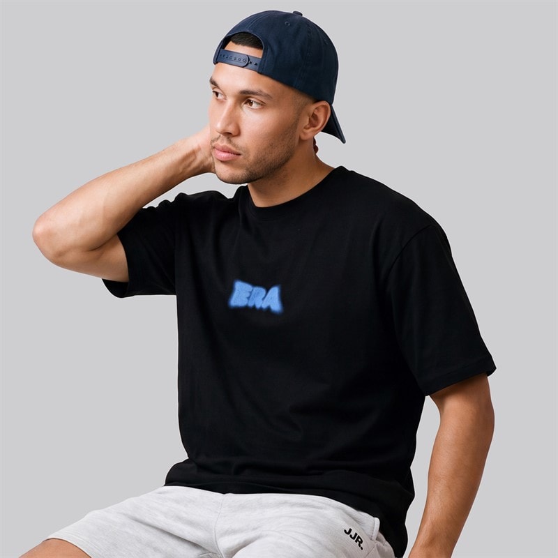 JJ REBEL Mens Riley T-Shirt Black - Image 1