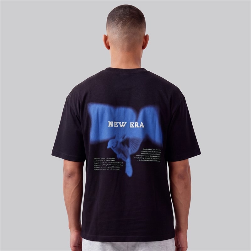 JJ REBEL Mens Riley T-Shirt Black - Image 2