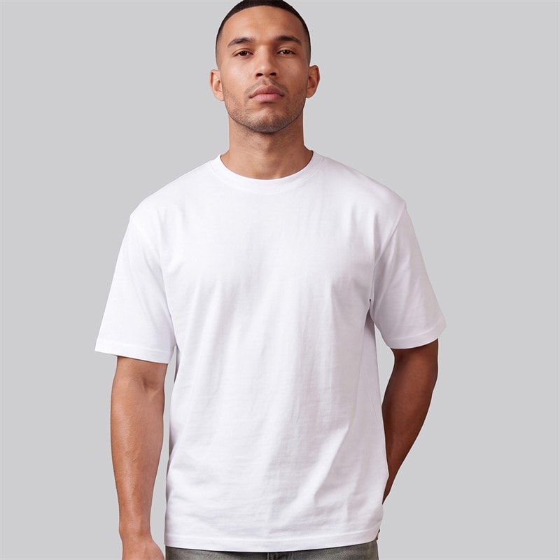 JJ REBEL Mens Simon T-Shirt White - Image 2