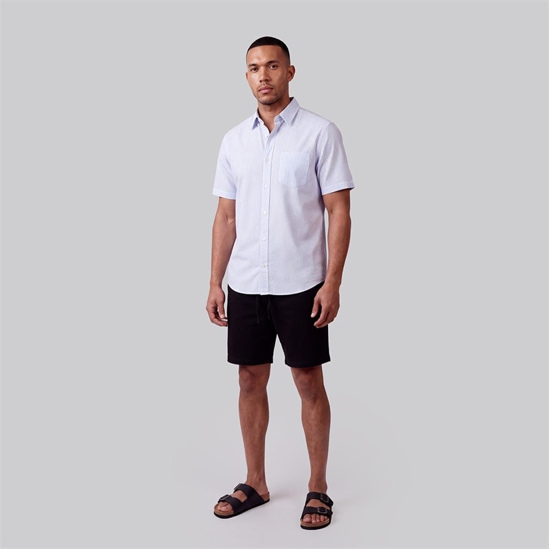 JJ REBEL Mens Sunny Chino Shorts Black - Image 3