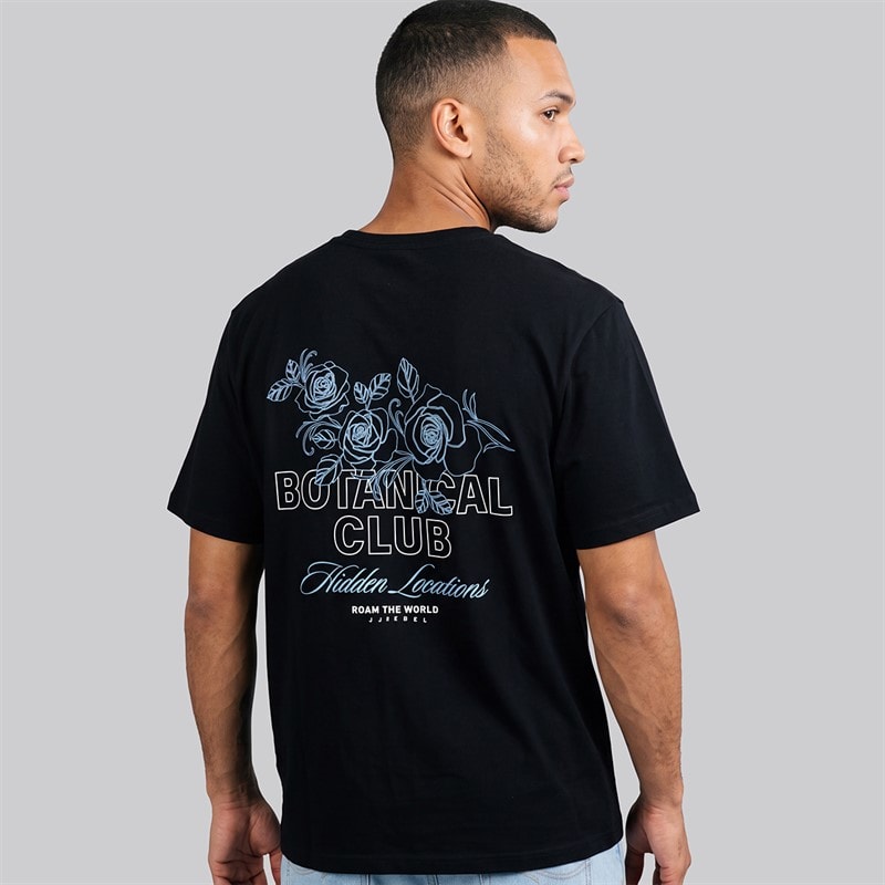 JJ REBEL Mens Simon T-Shirt Black - Image 1