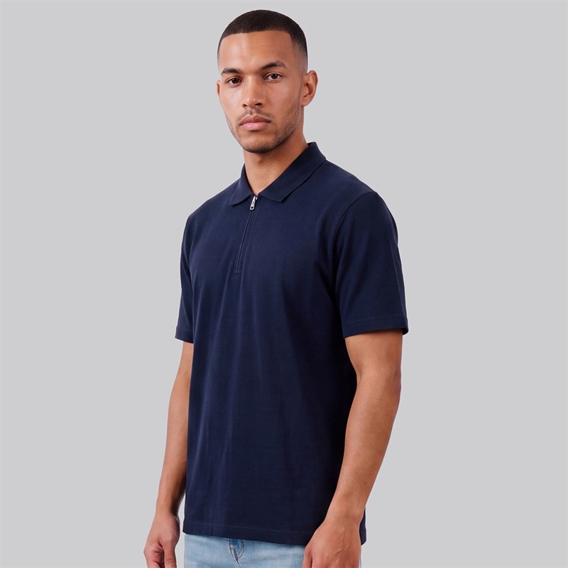 JJ REBEL Mens Evans Polo Navy Blazer