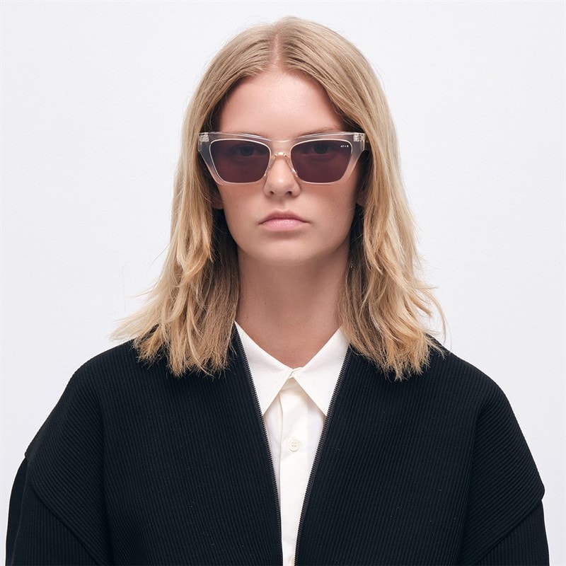 AY Studios Beam Sunglasses Transparent Yellow Light - Image 3