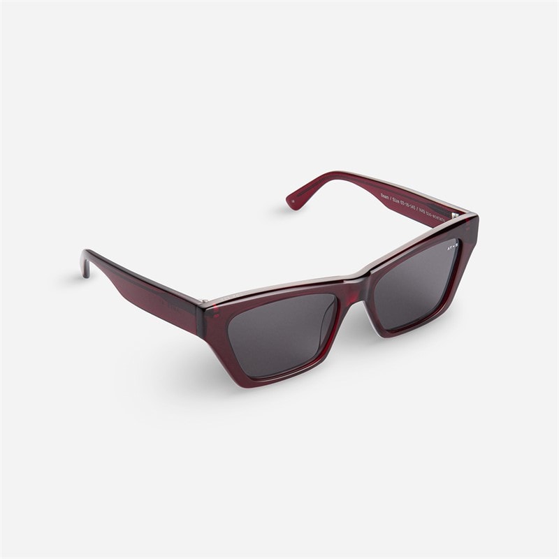 AY Studios Beam Sunglasses Transparent Burgundy - Image 1