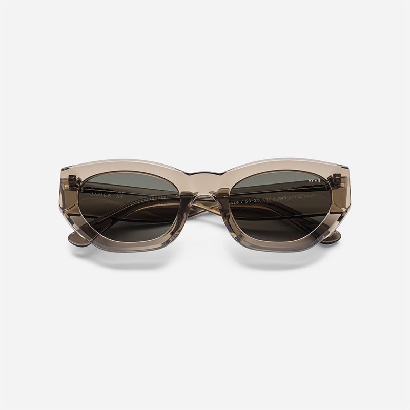 AY Studios Blaze Sunglasses Transparent Oyster - Image 2