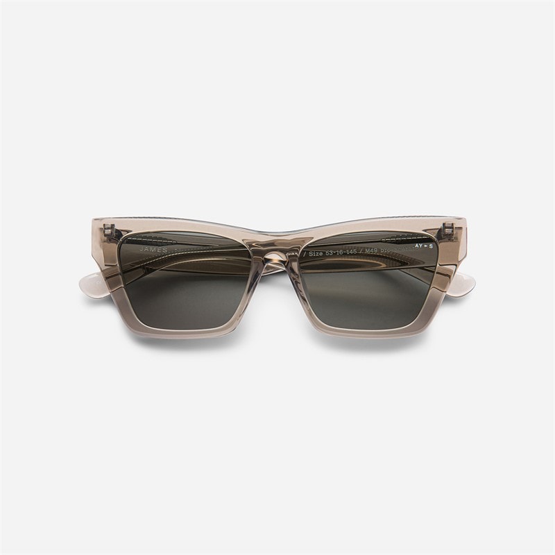 AY Studios Beam Sunglasses Transparent Oyster - Image 2