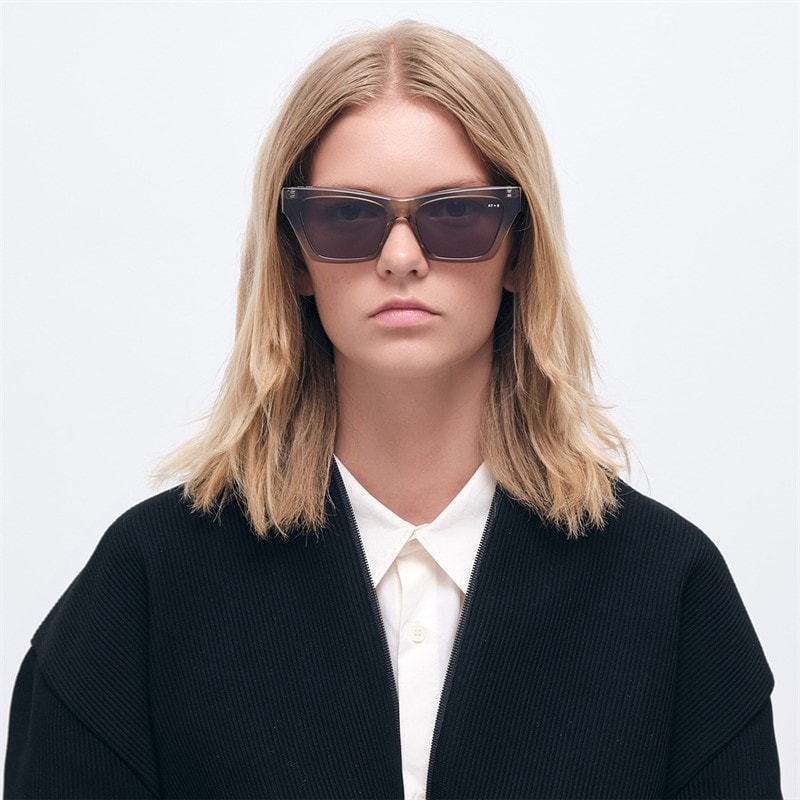 AY Studios Beam Sunglasses Transparent Oyster - Image 3