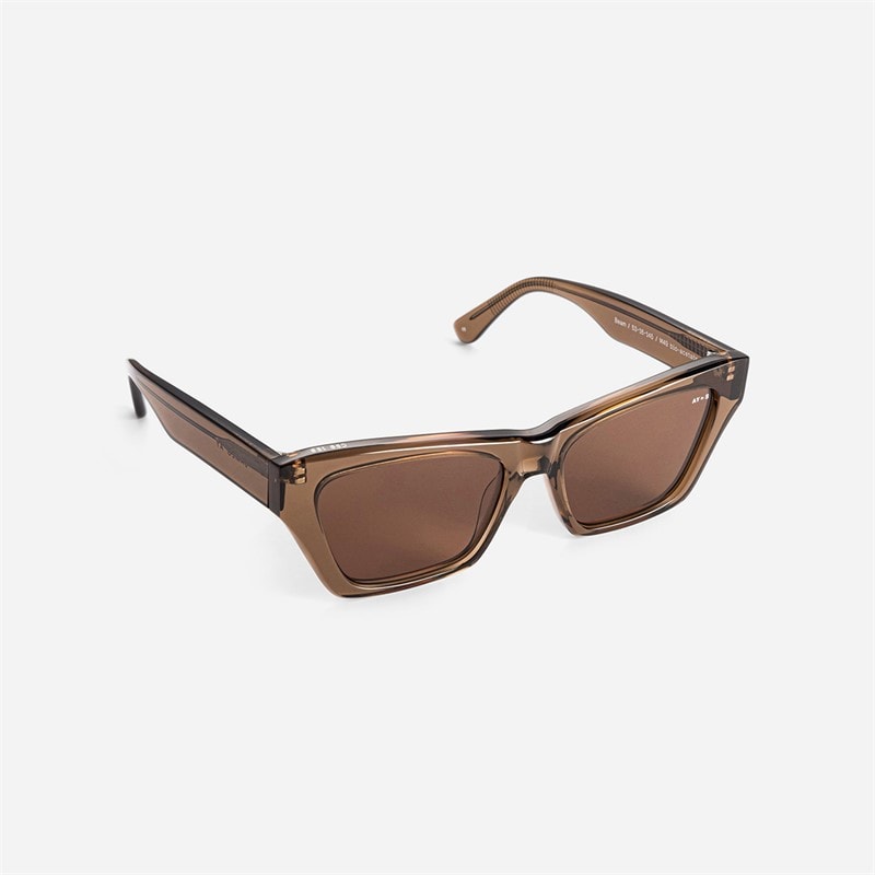 AY Studios Beam Sunglasses Transparent Coffee Brown - Image 1