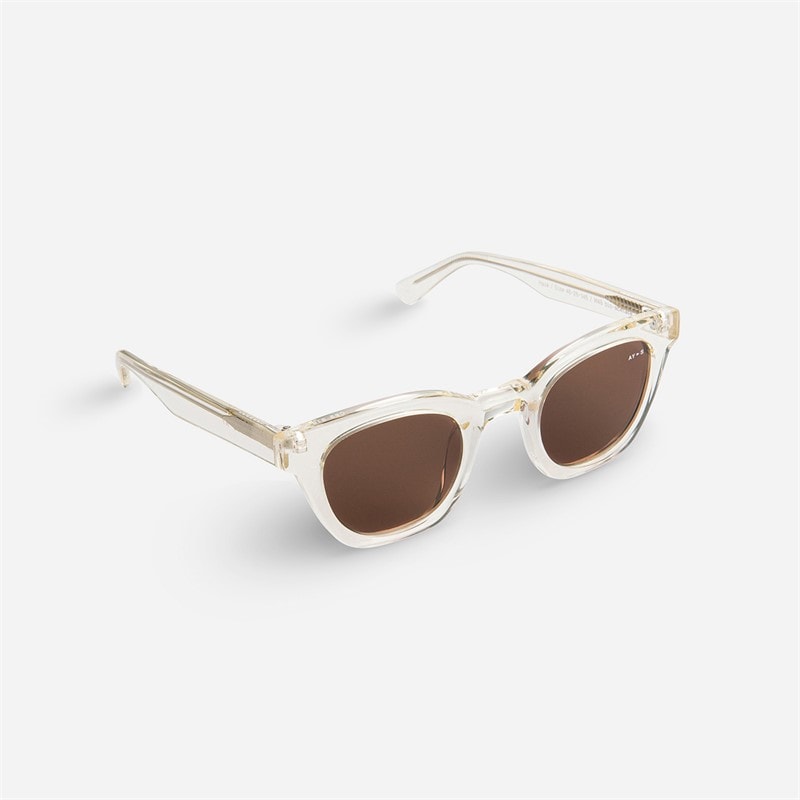 AY Studios Haze Sunglasses Transparent Yellow Light - Image 1