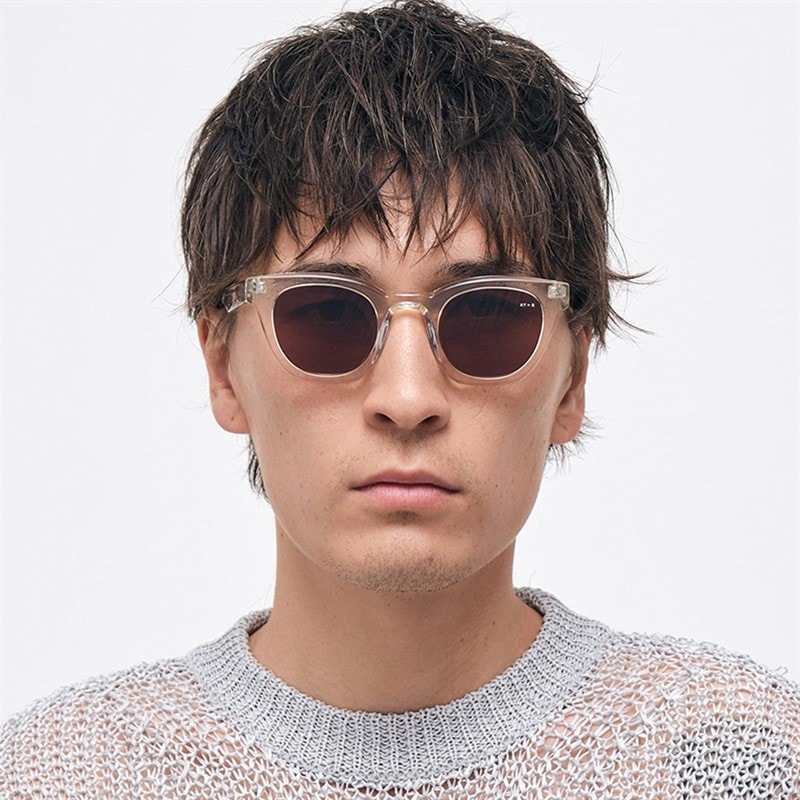 AY Studios Haze Sunglasses Transparent Yellow Light - Image 3