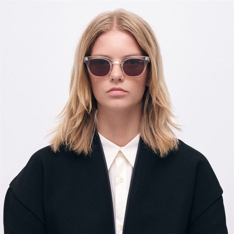 AY Studios Haze Sunglasses Transparent Yellow Light - Image 4