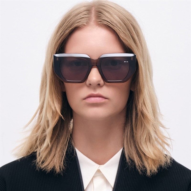 AY Studios Flash Sunglasses Transparent Coffee Brown - Image 3
