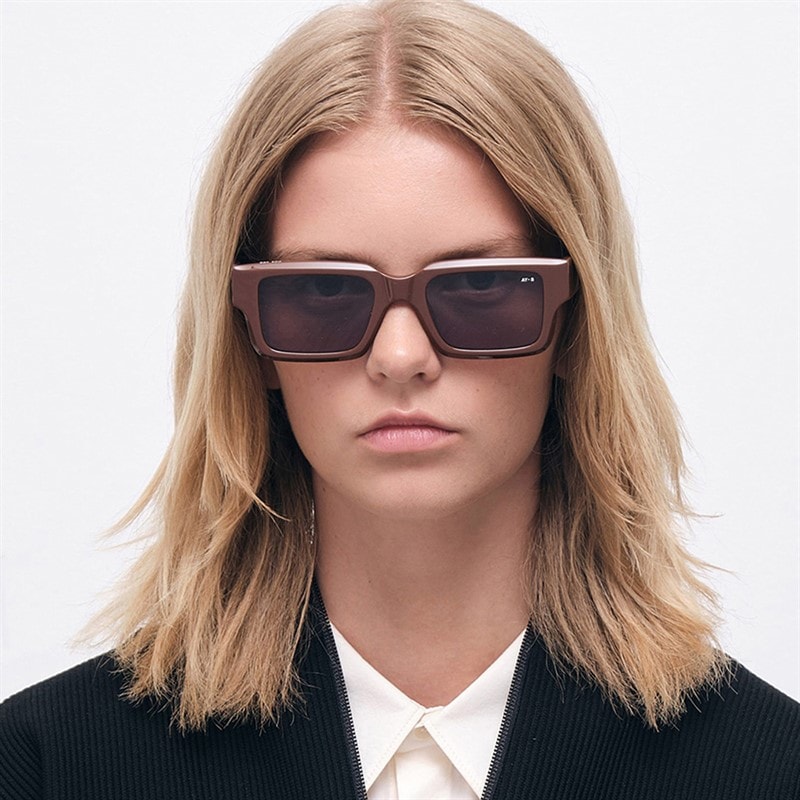 AY Studios Gravity Sunglasses Solid Chocolate Brown - Image 3