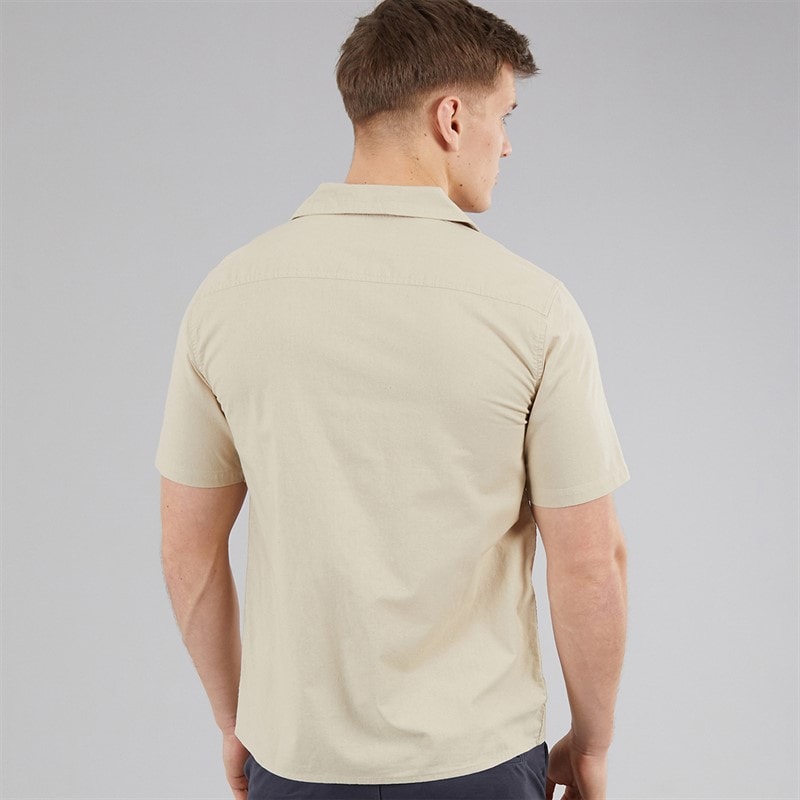 C.R.C. Mens Berry Lns Shirt Brown - Image 2