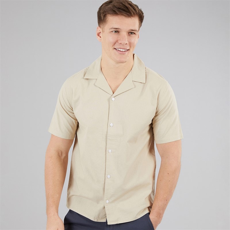 C.R.C. Mens Berry Lns Shirt Brown - Image 3