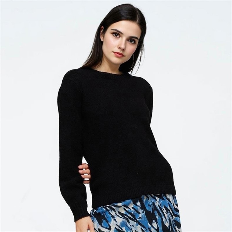 Moves Womens Asla Jumper 999 Black - Image 1