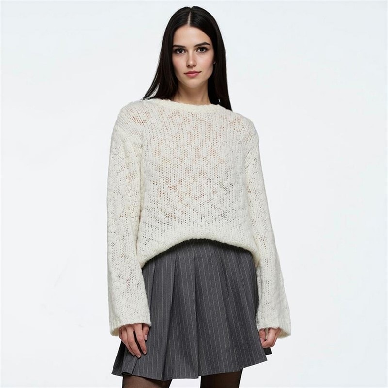 Moves Womens Fylla Jumper 0105 Antique White - Image 1