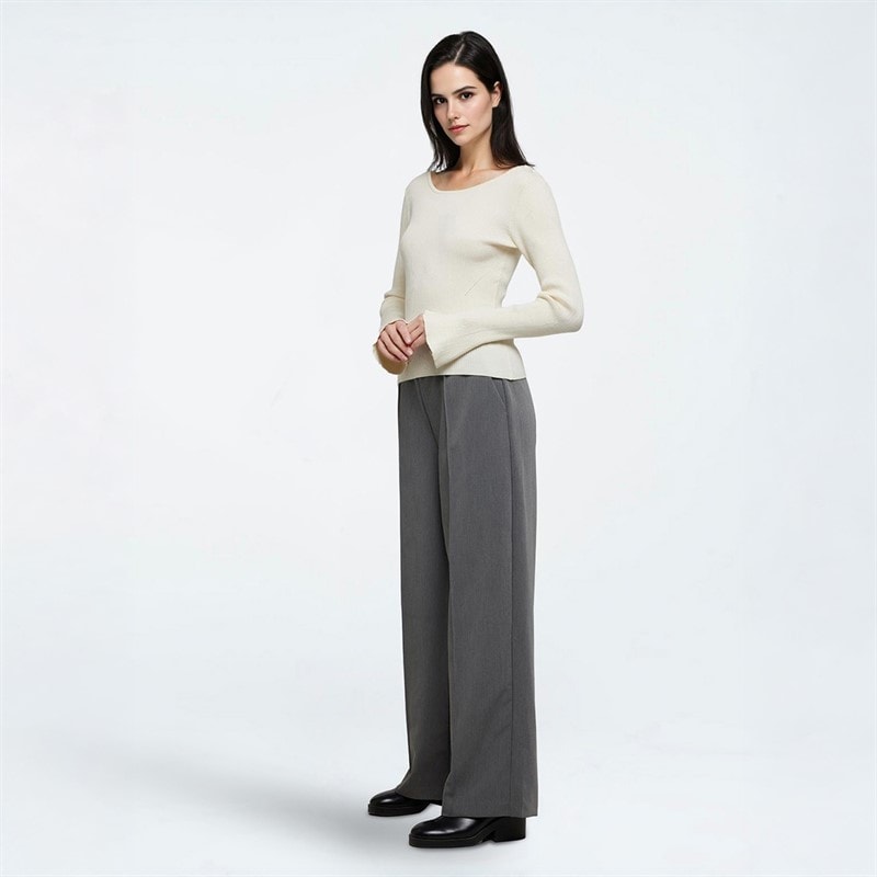 Moves Womens Twusti Jumper 0105 Antique White - Image 3