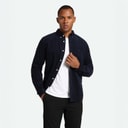 Minimum Mens Colt Long Sleeve Shirt 687 Navy Blazer