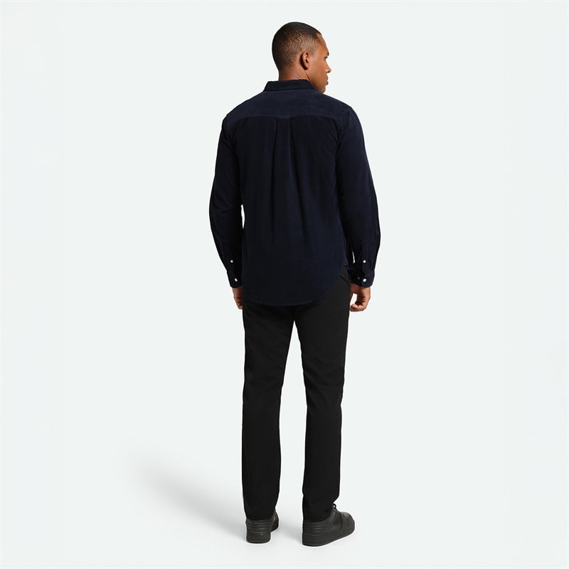 Minimum Mens Colt Long Sleeve Shirt 687 Navy Blazer - Image 2