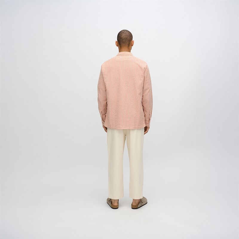 Minimum Mens Francis Long Sleeve Shirt 1235 Sandstorm - Image 2