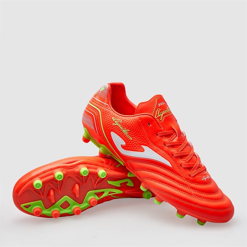 Joma Mens Aguila 25 FG Firm Ground Football Boots Fluoro Orange
