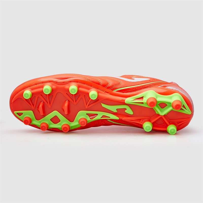Joma Mens Aguila 25 FG Firm Ground Football Boots Fluoro Orange - Image 3