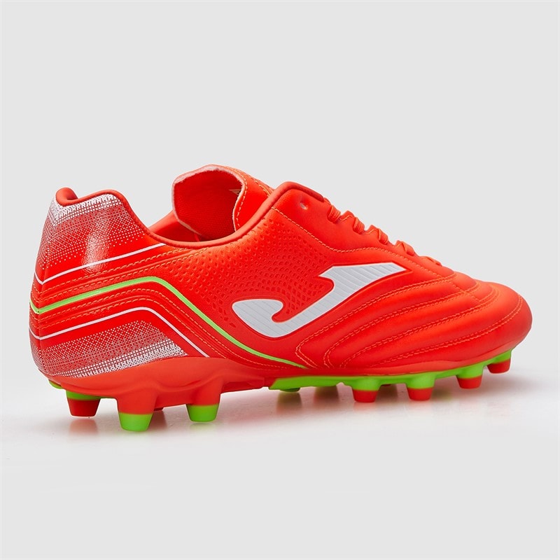 Joma Mens Aguila 25 FG Firm Ground Football Boots Fluoro Orange - Image 5