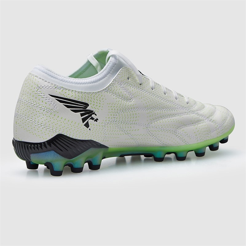 Joma Mens Evolution 25 AG Artificial Grass Football Boots White/Fluoro Green - Image 5